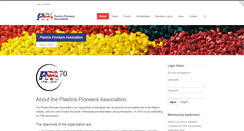 Desktop Screenshot of plasticspioneers.org